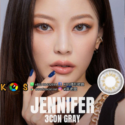 Olens 1Month Jennifer 3con Gray 제니퍼3콘 그레이